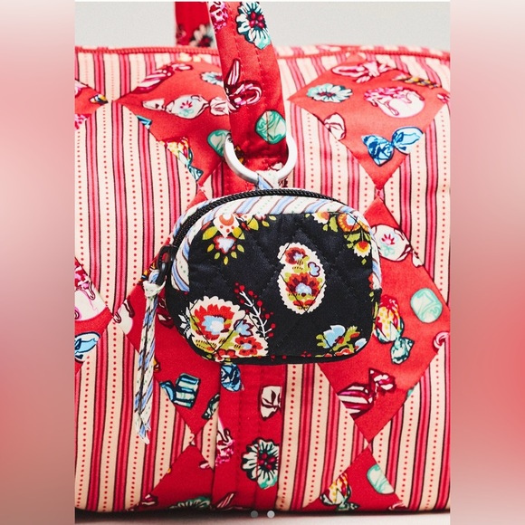 Vera Bradley Accessories - NWT Vera Bradley for Anthropologie Earbud Rounded Case Bag Charm